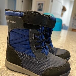 Merrell Kids' Navy and Black Boots